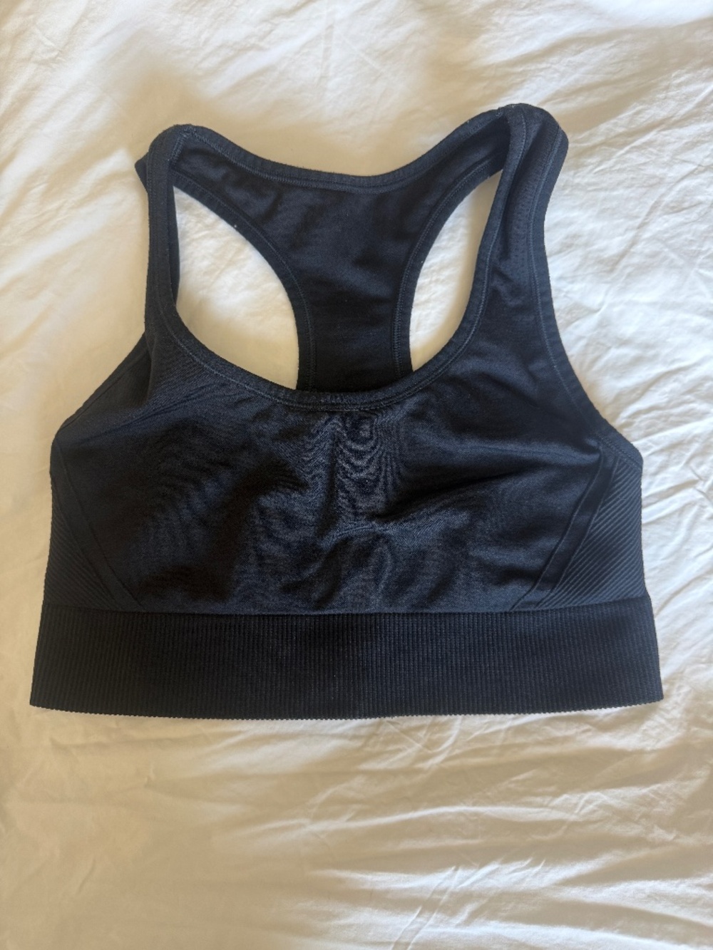 All In Motion Black sports bra L